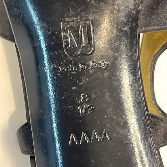 Bruno Magli Couture Satin Slingbacks AAAA - Picture 10 of 10